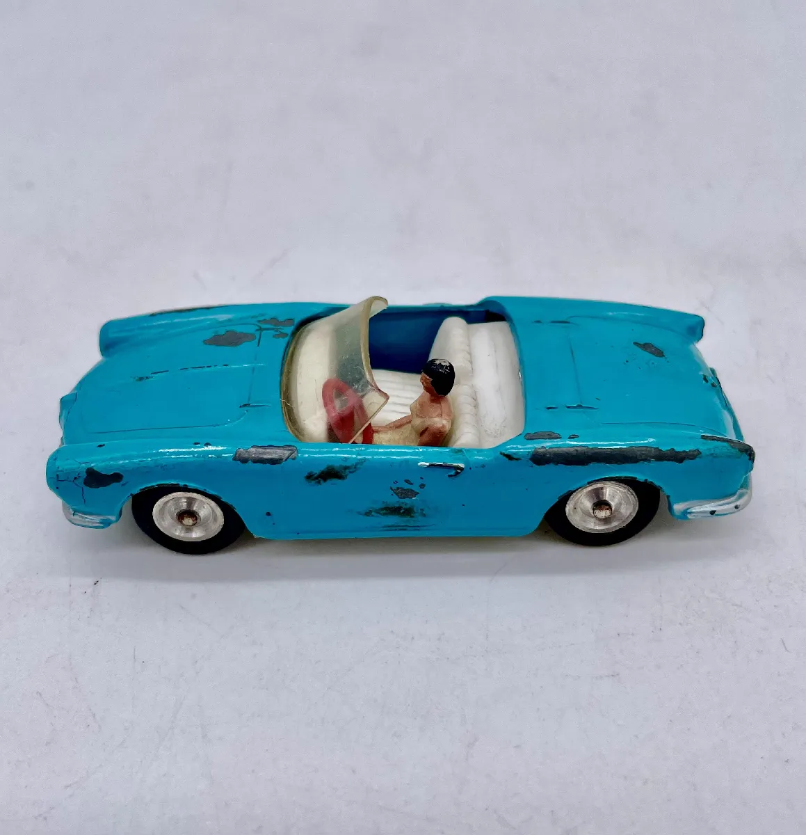 Petite Voiture 1/48e Alfa Romeo Gulietta Mercury - Bleue, Avec Boîte - Occasion Comme Neuf (petits Défauts)