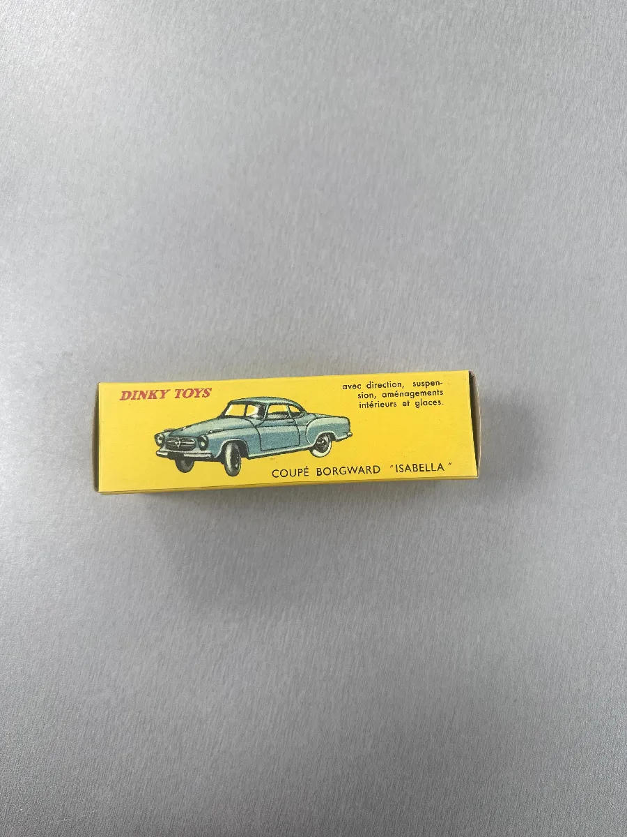 Voiture miniature DINKY TOYS voiture Coupé Borgward Isabella en boite à suspension N° 549