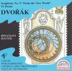 cd antonín dvorák - czech philharmonic orchestra, václav neumann, gabriela benacková, jaroslav soucek - symphony no. 9  (1992)