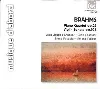 cd johannes brahms - piano quartet op. 25 / violin sonata op. 108 (2008)