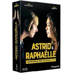 dvd astrid & raphaëlle - l'intégrale des saisons 1 à 4