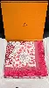 hermès foulard / carré 90 en soie casques et plumets rose