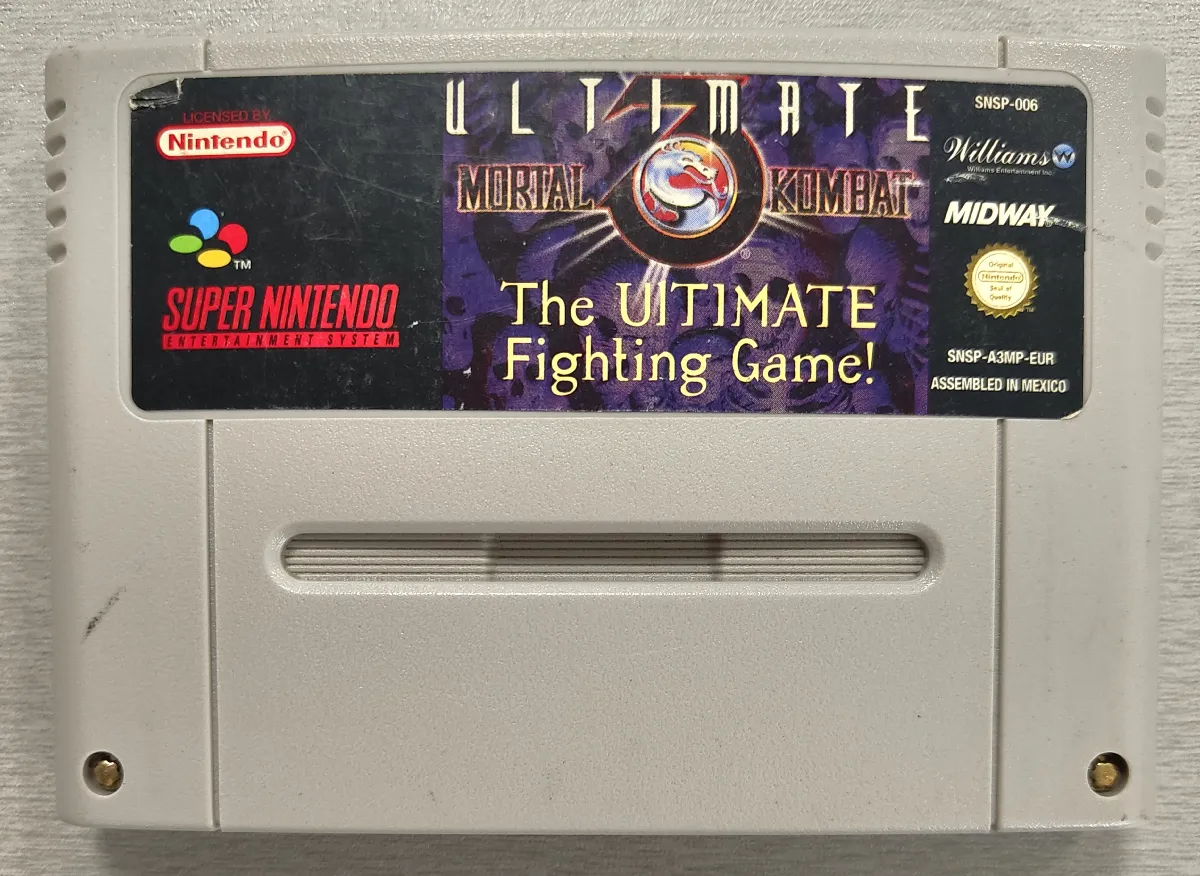 Jeu Snes Ultimate Mortal Kombat 3