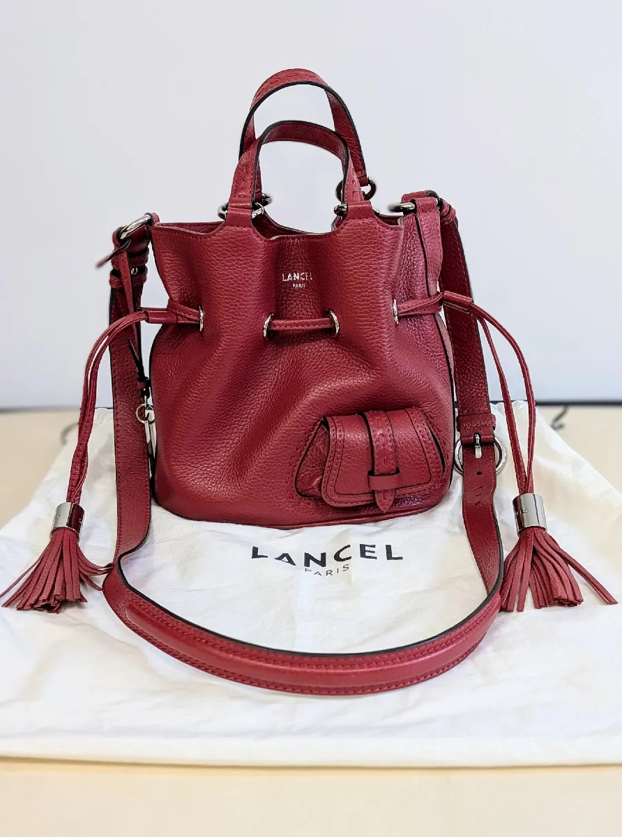 Sac Lancel 1er Flirt Cuir Occasion Lancel Sac Seau Premier Flirt S