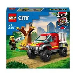 lego city - sauvetage en tout - terrain des pompiers - 60393