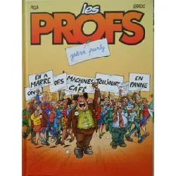 livre les profs - grève party