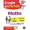 livre maths 5e (fiches de révision & exercices)