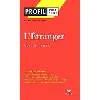 livre profil - camus (albert) : l'etranger