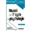 livre réussir son 1er cycle de psychologie