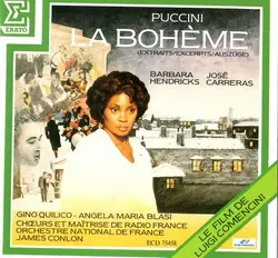 vinyle puccini - barbara hendricks / josé carreras / gino quilico / angela maria blasi / chœurs et maîtrise de radio france / orch