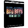 bad boys : ride or die - 4k ultra hd + blu - ray - édition steelbook limitée