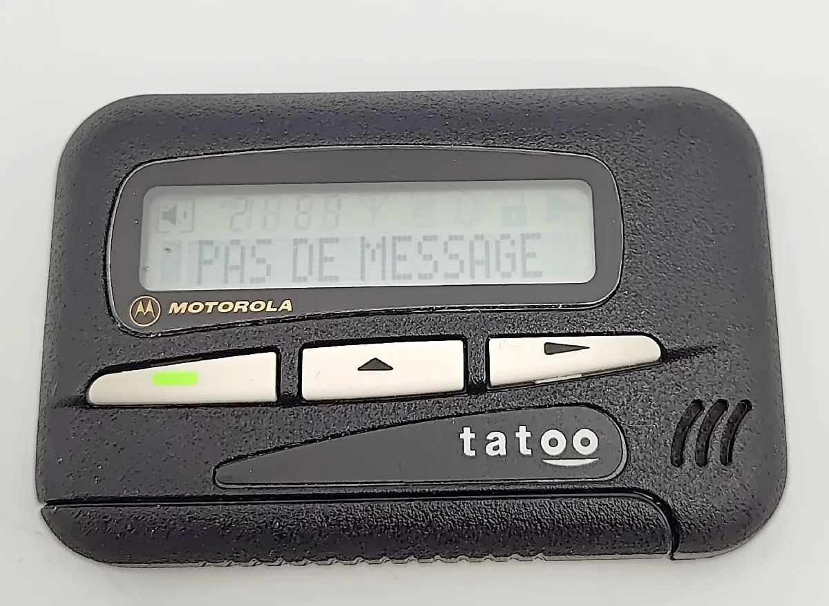 Rare Tatoo Philips bipeur Coupe du Monde 98 moc 1995