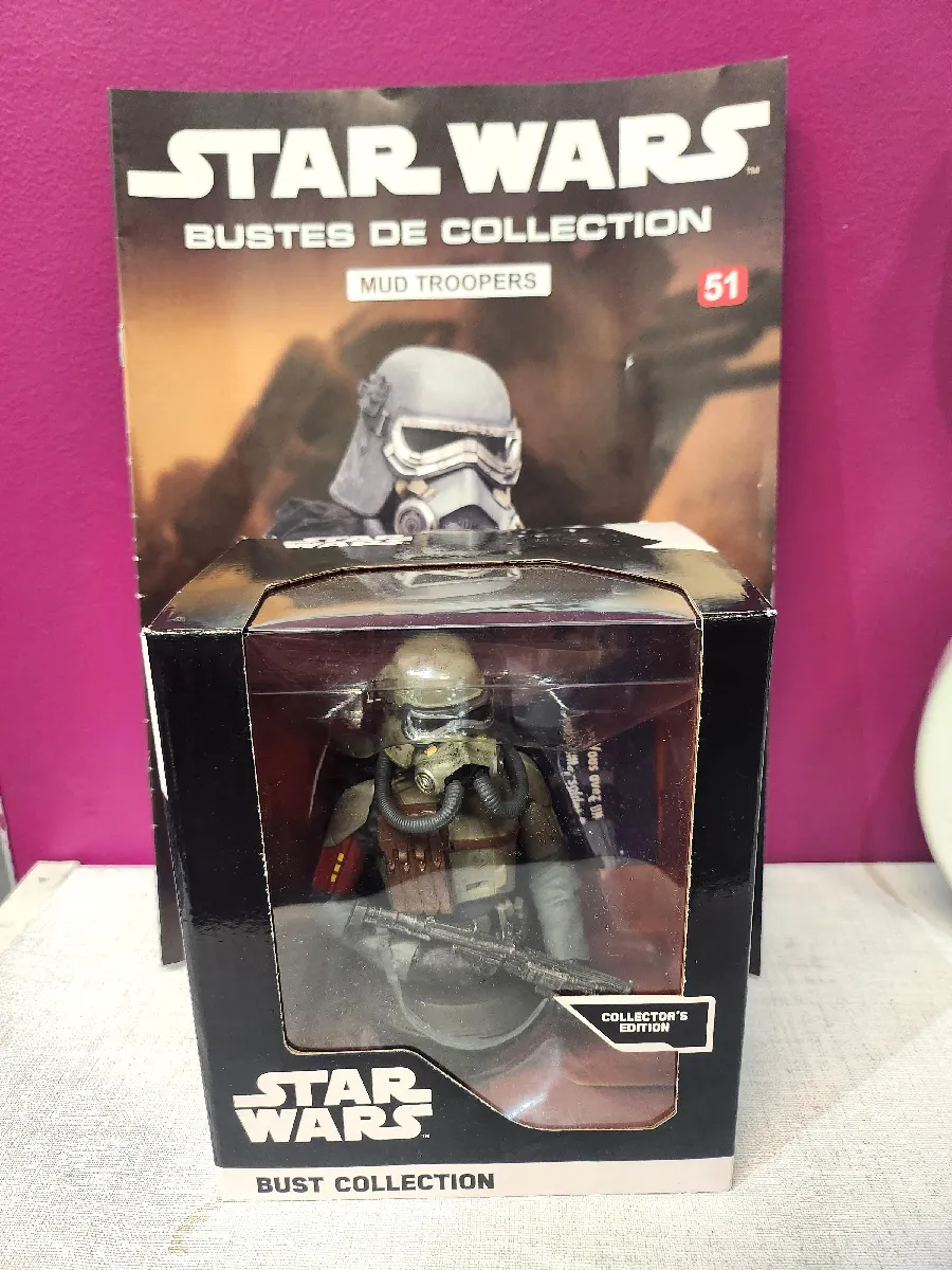 Buste Star Wars Altaya – Mud Troopers, Neuf Sous Emballage