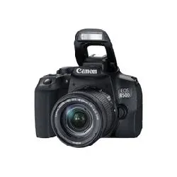 canon eos 850d - appareil photo numérique - reflex - 24.1 mp - aps - c - 4k / 30 pi/s - 3x zoom optique objectif ef - s 18 - 55 mm