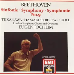 cd beethoven, te kanawa, hamari, burrows, holl, london symphony chorus and orchestra, eugen jochum - sinfonie = symphony = symphon