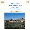 cd benjamin britten - string quartets vol. 1 (1998)
