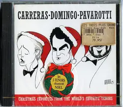 cd carreras, domingo, pavarotti - christmas favorites from the world's favorite tenors (1993)