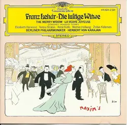 cd franz lehár, elizabeth harwood, teresa stratas, rené kollo, werner hollweg, zoltan keleman, berliner philharmoniker, herbert vo