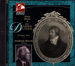 cd jan ladislav dussek, frederick marvin - piano works of jan ladislav dussek volume one (1993)