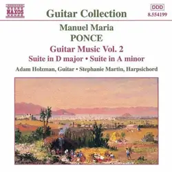 cd manuel maria ponce - adam holzman, stephanie martin - guitar music vol. 2 (1998)