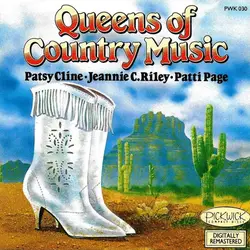 cd patsy cline, jeannie c. riley, patti page - queens of country music (1987)