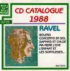 cd ravel, orchestre de la suisse romande, armin jordan - catalogue 1988 (1988)