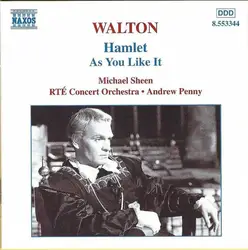 cd sir william walton – michael sheen, rté concert orchestra, andrew penny - hamlet - as you like it (1999)
