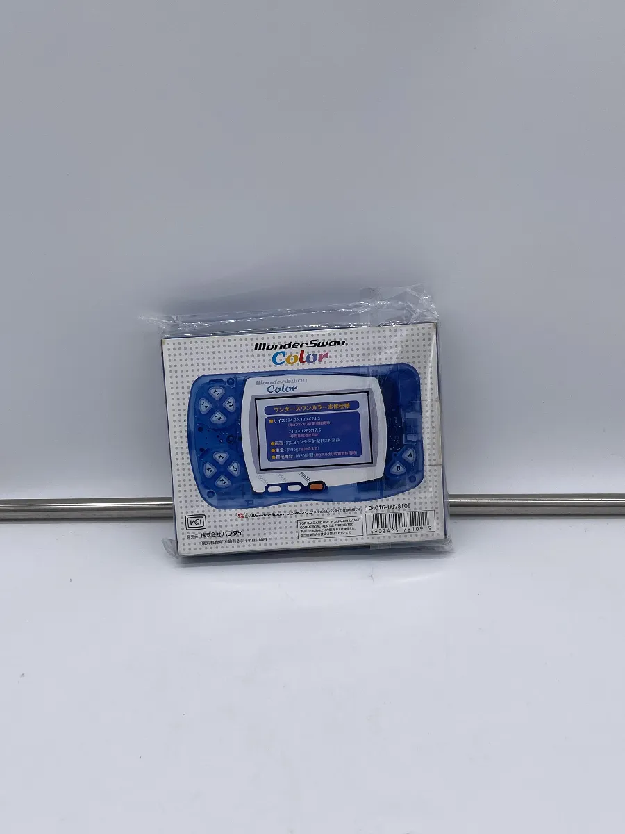 Console Wonderswan Colore Cristallo Blu Bandai System - Foto 8