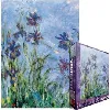 eurographics irises by claude monet 1000piece puzzle