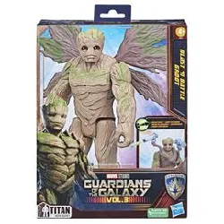 figurine jouet groot - marvel - blast 'n battle - 30 cm