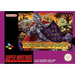 jeu snes super ghouls 'n ghosts snes super nintendo