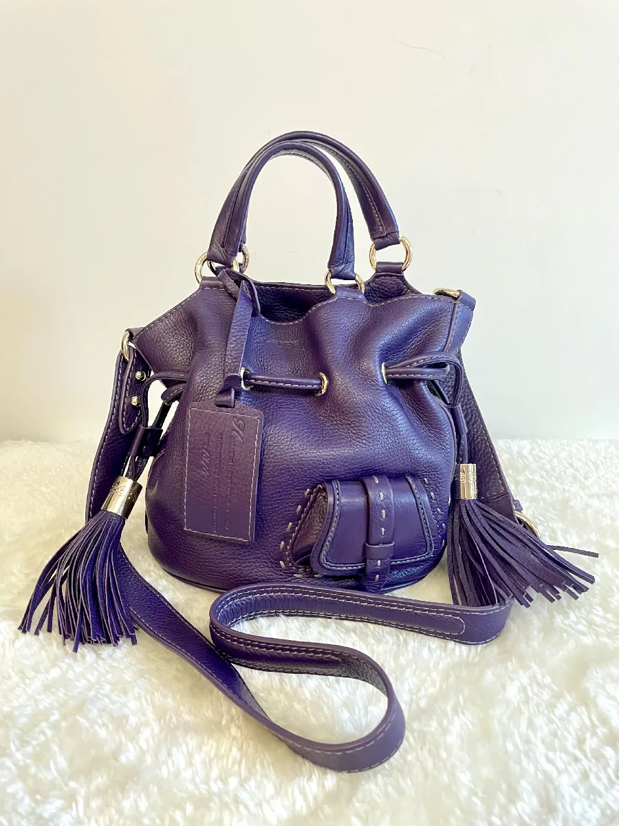 Sandro Paris Sac Seau En Cuir Graine Sandro Lancel Sac Seau - Main Image