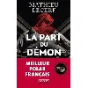 livre la part du démon