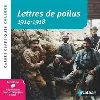 livre lettres de poilus 1914 - 1918