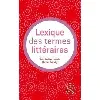 livre lexique des termes littéraires