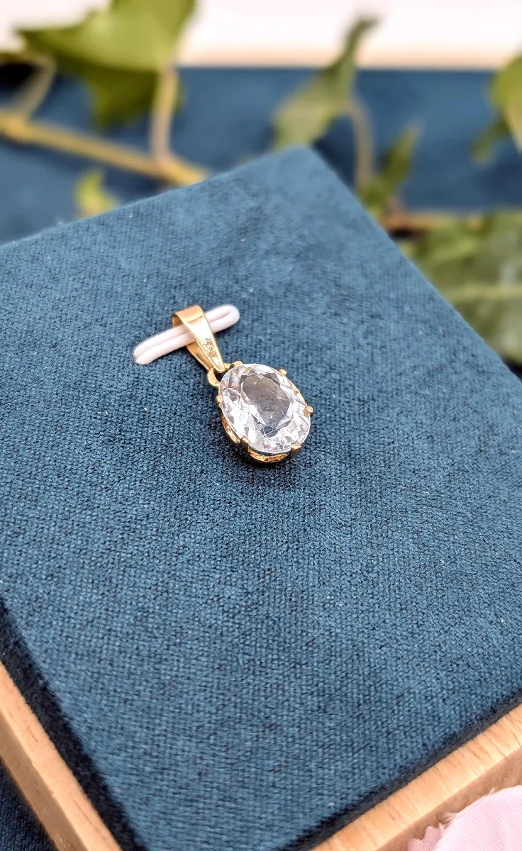 Pendentif Aigue Marine Maty Aigue Marine Pendentif