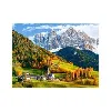 puzzle castorland - église de sainte - madeleine dolomites, 2000 pièces