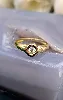 bague solitaire en or sertie d'un diamant d'environ 0,20ct or 750 millième (18 ct) 2,13g