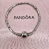 bracelet pandora maille serpent argent 925 millième (22 ct) 13,70g