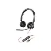 casque plantronics poly blackwire 3320 - microsoft teams - 3300 series - micro -  filaire - usb a- certifié pour microsoft teams