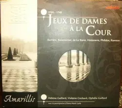 cd amarillis - héloïse gaillard - violaine cochard - ophélie gaillard avec la participation de anne - marie lasla - jeux de dames 