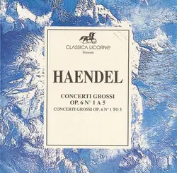 cd haendel - concerti grossi op.6 n° 1 a 5 (1992)