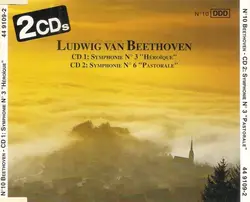 cd ludwig van beethoven - symphonie no. 3  (1990)