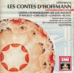 cd offenbach, cluytens, les chœurs rené duclos - les contes d'hoffmann (1989)