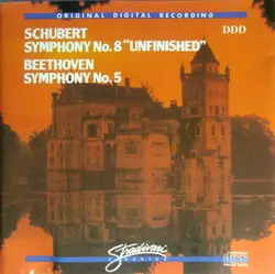 cd schubert / beethoven - the ljubljana symphony orchestra of yugoslavia, anton nanut - symphony no. 8  (1988)