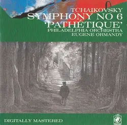 cd tchaikovsky / philadelphia orchestra / eugene ormandy - symphony no. 6 'pathétique' (1989)