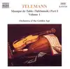 cd telemann, orchestra of the golden age - musique de table (tafelmusik) part 1 volume 1 (1998)
