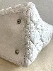 dior sac cabas dior soft en cuir blanc modèle moyen (repeint récemment)
