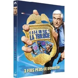 dvd coffret y a - t - il un flic ? la trilogie dvd