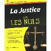 livre la justice pour les nuls, 3e édition